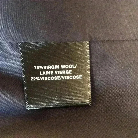 Lafayette 148 Chambray Fully Lined Long Sleeve Blazer Jacket Size 4 - Picture 5 of 6